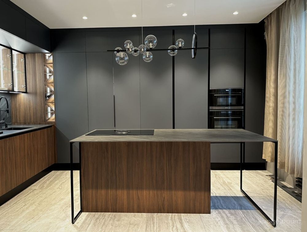 Кухня MIRELLA&ROSSO&TERRA коричневая