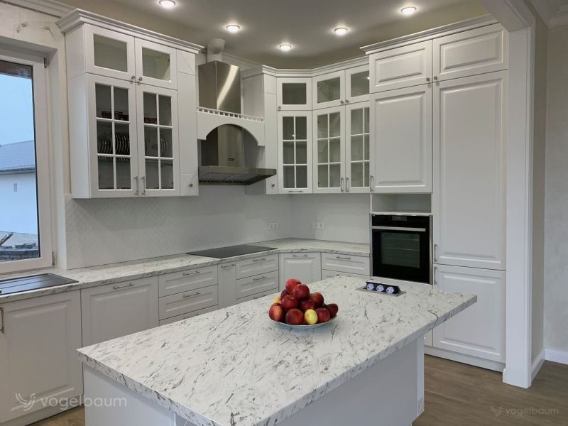 Кухня ROZA белая