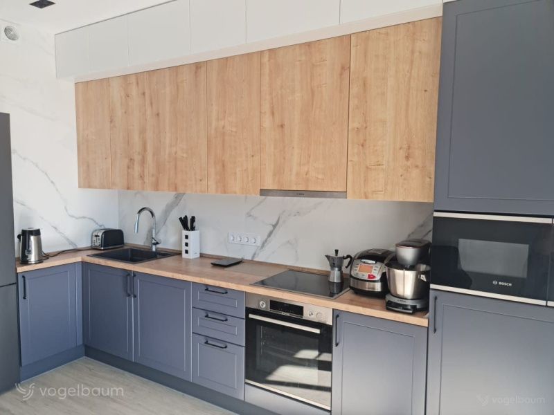 Кухня BOSTON&MIRELLA серая