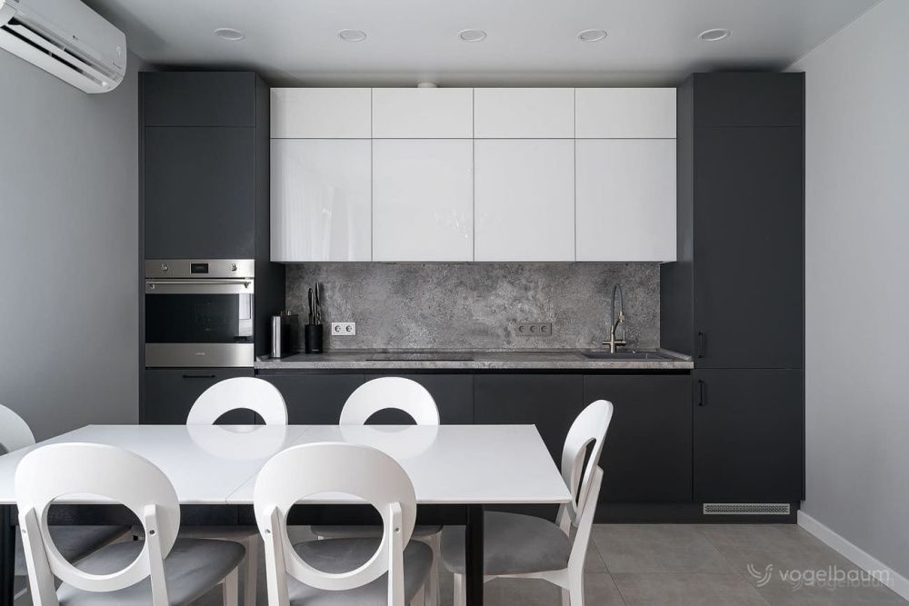 Кухня ALVA&TERRA&CRISTA черная