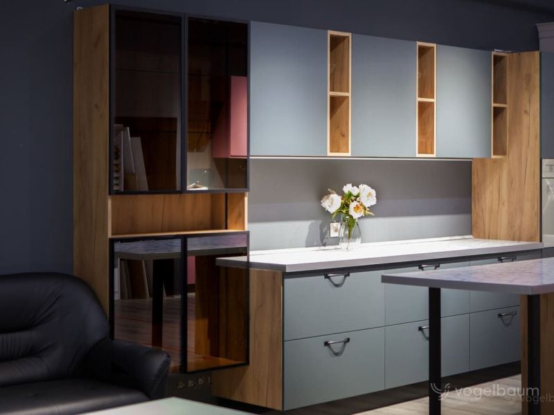 Кухня FREYA серая