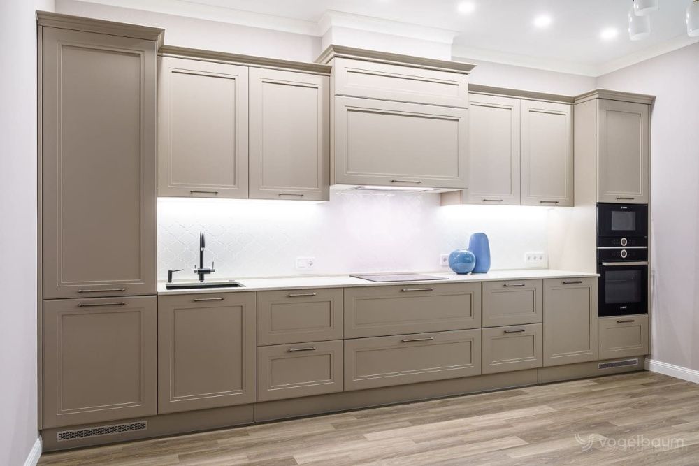 Кухня TOPAZ бежевая