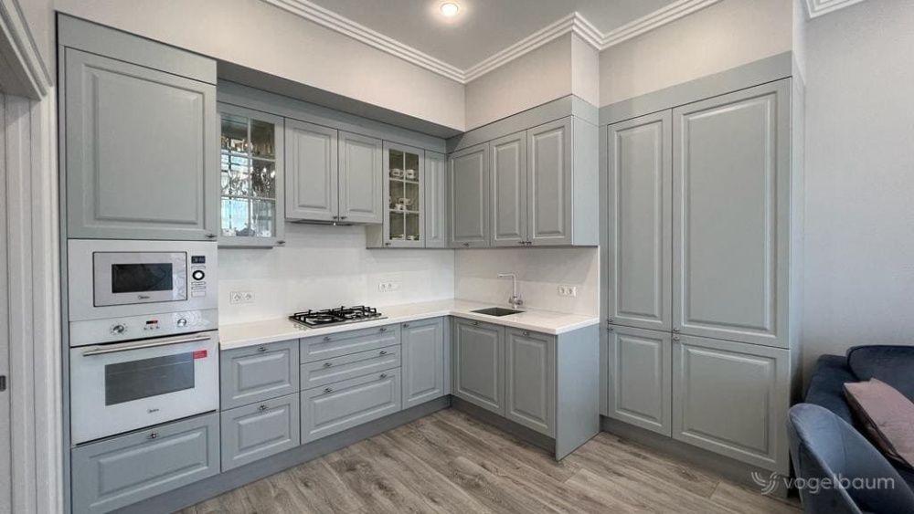 Кухня ROZA серая