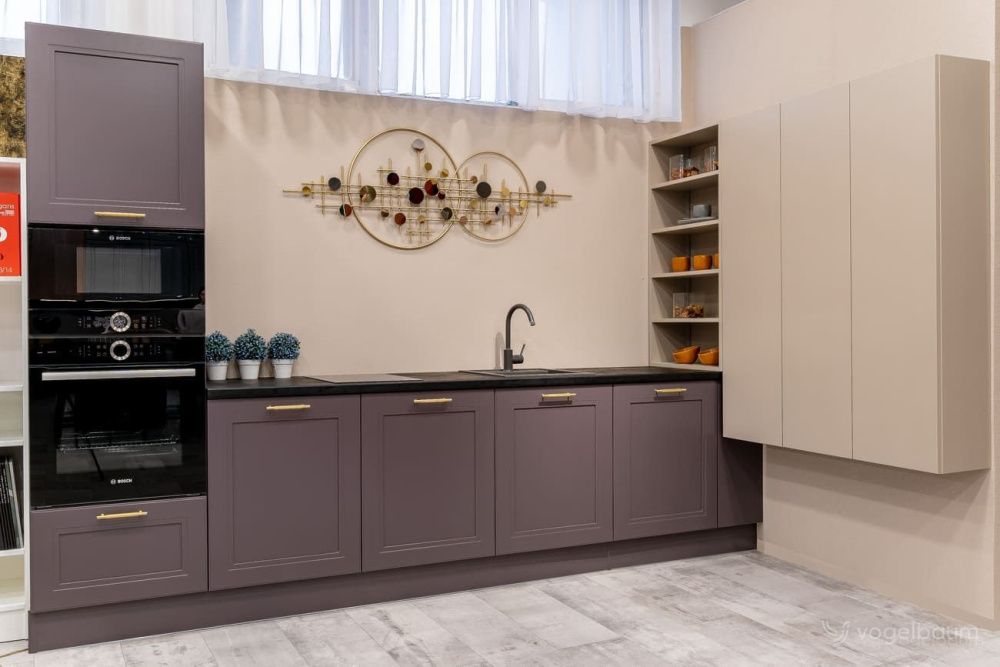 Кухня TOPAZ&ALVA коричневая