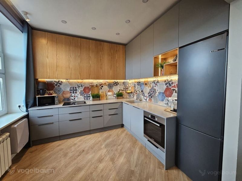 Кухня ALVA&NOVA серая