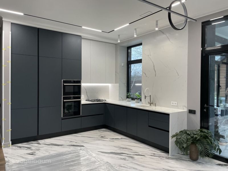 Кухня ONDA черная