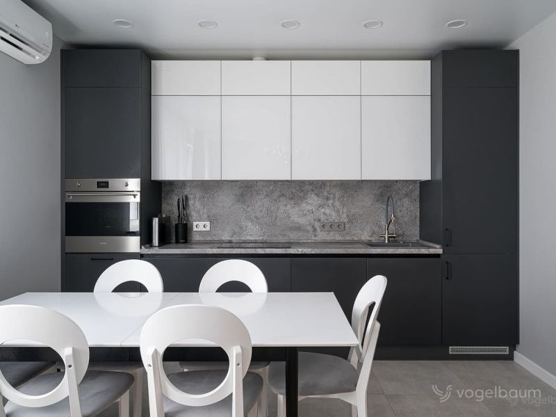 Кухня ALVA&TERRA&CRISTA черная