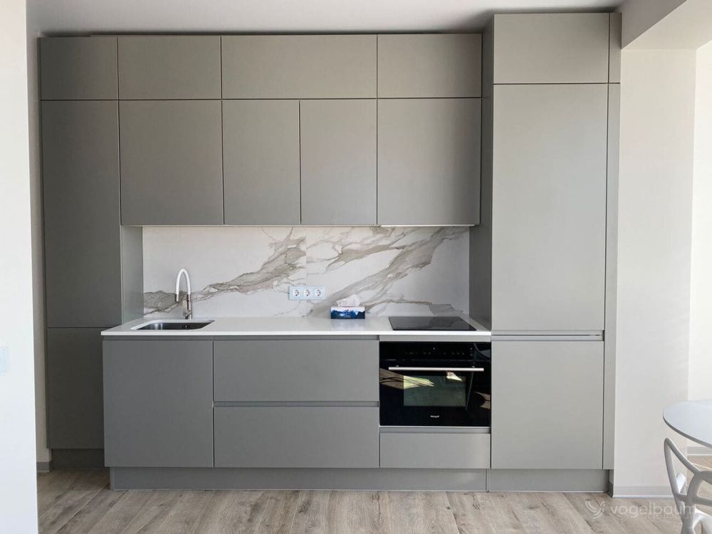 Кухня BREEZE серая