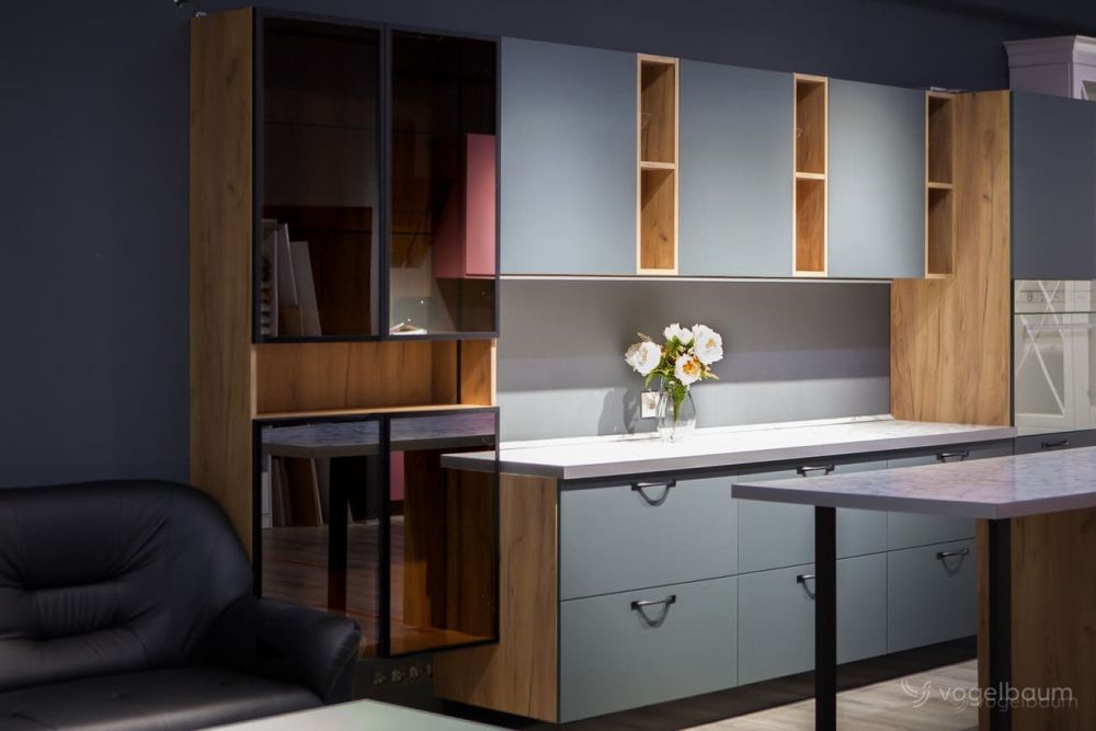 Кухня FREYA серая